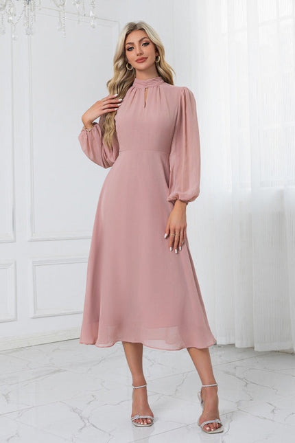 Robe Rose Poudré Boheme - gallery 2