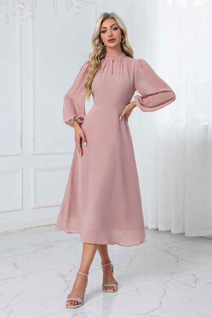 Robe Rose Poudré Boheme - gallery 6