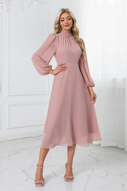 Robe Rose Poudré Boheme