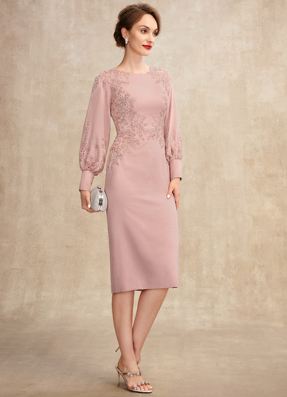Robe De Mère De La Mariée Rose Poudrée - gallery 1