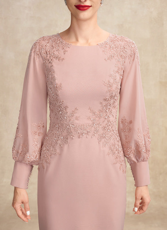 Robe De Mère De La Mariée Rose Poudrée - gallery 3