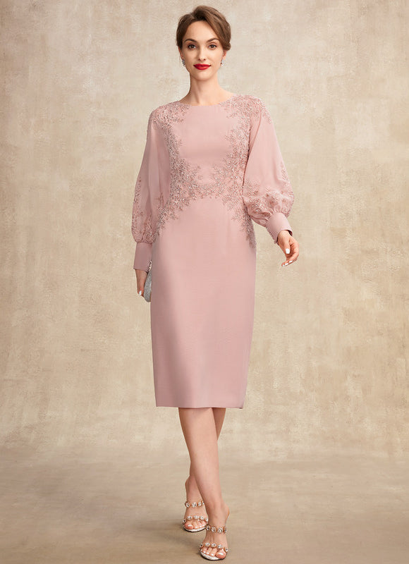 Robe De Mère De La Mariée Rose Poudrée - gallery 6